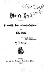 Tapa de Odhin's Trost: Ein nordischer Roman aus dem elften Jahrhundert