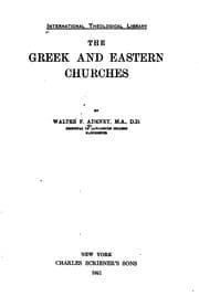 Tapa de The Greek and Eastern Churches