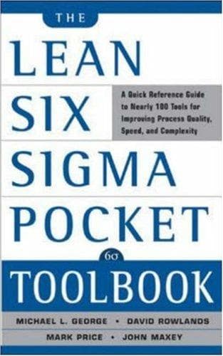 Tapa de The lean Six Sigma pocket toolbook