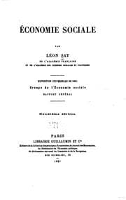 Tapa de Économie sociale