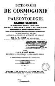 Tapa de Dictionnaire des inventions et découvertes anciennes et modernes; publ. par l'abbé Migne