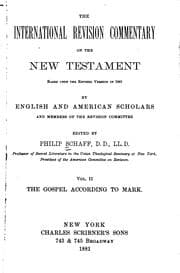 Tapa de The International Revision Commentary on the New Testament