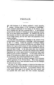 Tapa de General Catalogue of the Divinity School of Harvard University