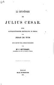 Tapa de Li hystore de Julius Cesar