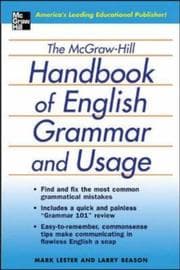 Tapa de The McGraw-Hill handbook of English grammar and usage