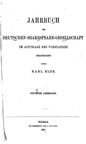 Tapa de Jahrbuch