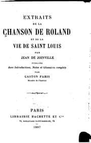 Tapa de Extraits de la Chanson de Roland, et de la Vie de Saint Louis