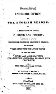 Tapa de introduction to the english reader