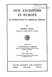 Tapa de Our Ancestors in Europe: An Introduction to American History