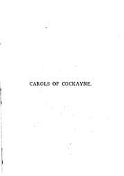 Tapa de Carols of Cockayne