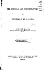Tapa de My Schools and Schoolmasters