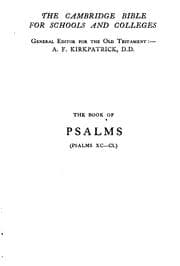 Tapa de The Book of Psalms