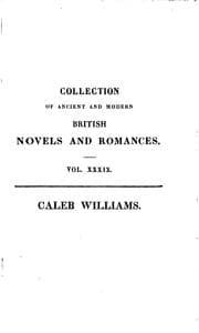 Tapa de The Adventures of Caleb Williams