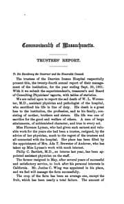 Tapa de Annual Report of the Trustees of the Danvers State Hospital ...