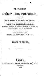 Tapa de Principles of political economy
