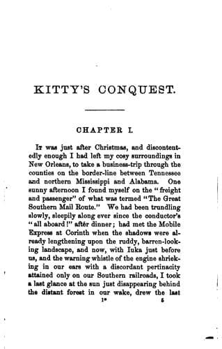 Tapa de Kitty's Conquest