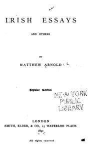 Tapa de Irish Essays