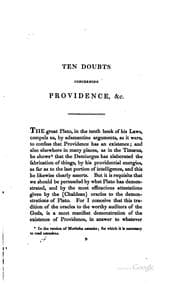 Tapa de Two treatises of Proclus, the Platonic successor
