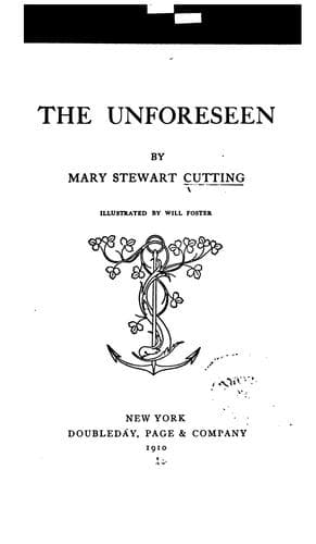 Tapa de The Unforeseen