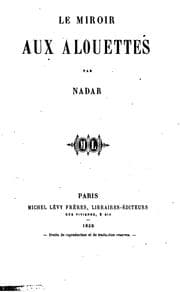 Tapa de Le miroir aux alouettes