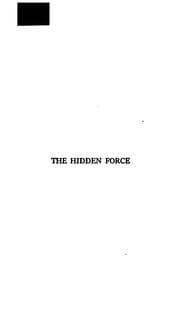 Tapa de The hidden force