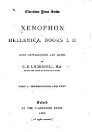 Tapa de Hellenica, books I and II