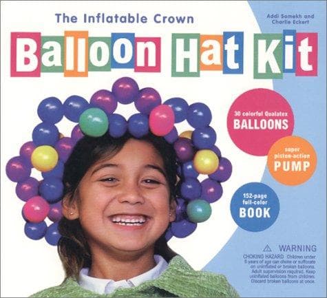 Tapa de The Inflatable Crown Balloon Hat Kit