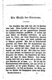 Tapa de Die deutsche Literatur