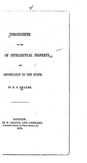 Tapa de Thoughts on the Nature of Intellectual Property and Its Importance to the State