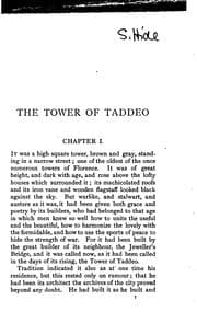 Tapa de The Tower of Taddeo