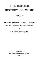 Tapa de The Oxford History of Music..