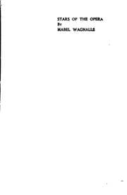 Tapa de Stars of the Opera: A Description of Operas & a Series of Personal ..