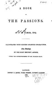 Tapa de A book of the passions