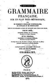 Tapa de Nouvelle grammaire française: sur un plan très-méthodique, avec de nombreux ...