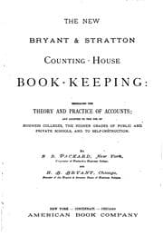 Tapa de The New Bryant & Stratton Counting-house Book-keeping: Embracing the Theory and Practice of ...