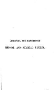 Tapa de The liverpool and manchester medical & surgical reports
