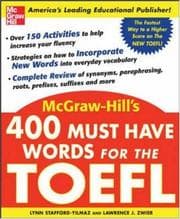 Tapa de 400 must-have words for the TOEFL