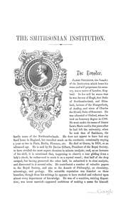 Tapa de An Account of the Smithsonian Institution