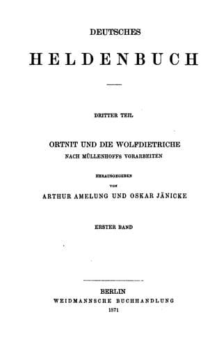 Tapa de Deutsches Heldenbuch..