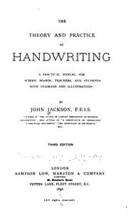 Tapa de The Theory and Practice of Handwriting