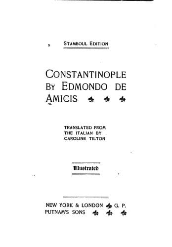 Tapa de Constantinople