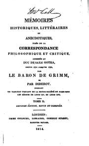 Tapa de Mémoires historiques, littéraires et anecdotiques, tirés de la ...