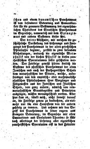 Tapa de Der Pantheismus: Nach seinen verschiedenen Hauptformen, seinem Ursprung und ..