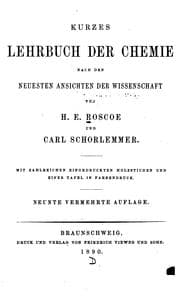 Tapa de Kurzes Lehrbuch der Chemie nach den neuesten Ansichten der Wissenschaft