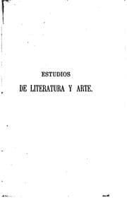 Tapa de Estudios de literatura y arte