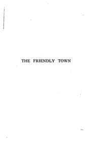 Tapa de The Friendly Town: A Little Book for the Urbane