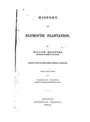 Tapa de History of Plymouth Plantation