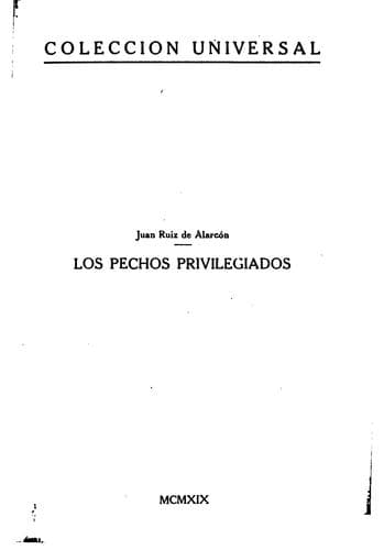 Tapa de Los pechos privilegiados