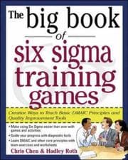 Tapa de The big book of six sigma training games