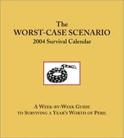 Tapa de The Worst-Case Scenario 2004 Survival Calendar